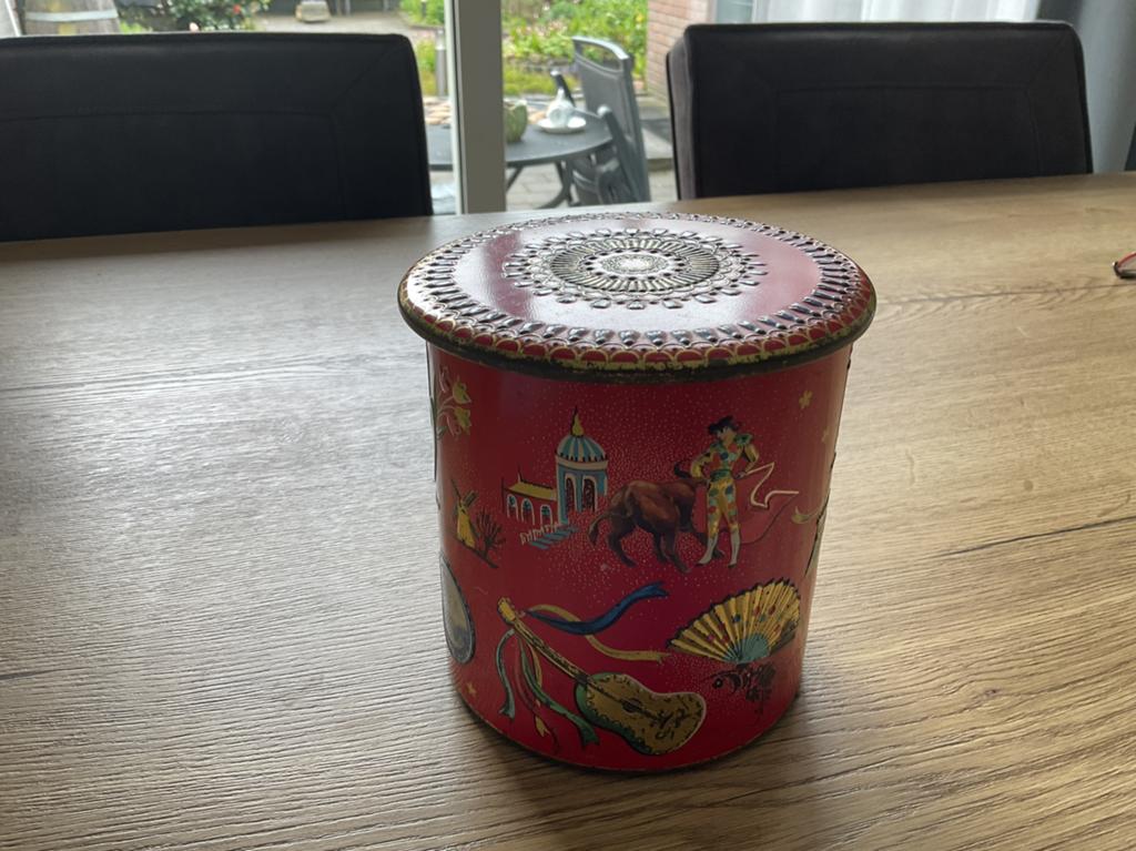 Sigaren trommel, Ophalen of Verzenden, Gebruikt, Overige