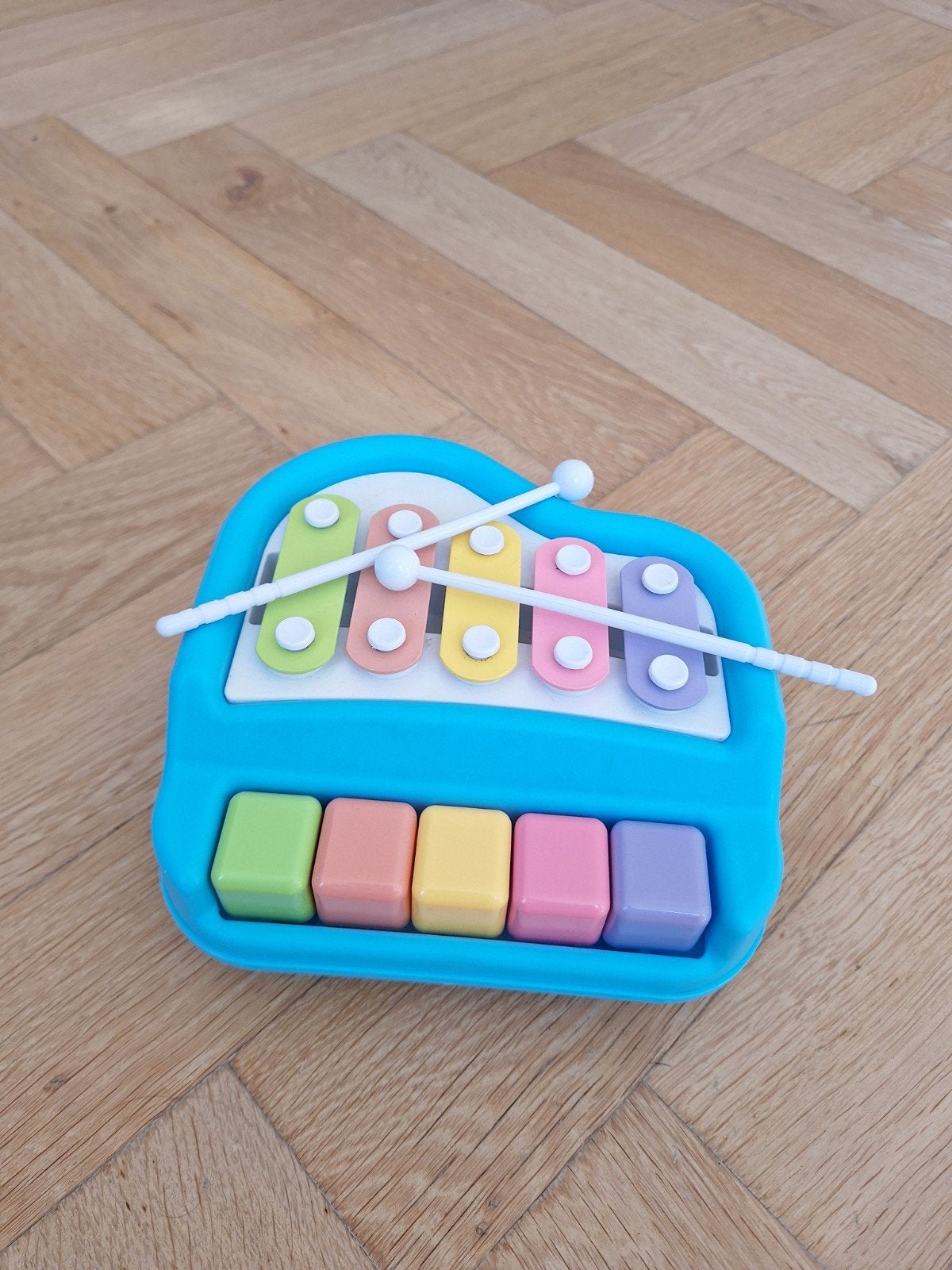Kleurrijke Xylofoon en Piano voor Kinderen, Ophalen of Verzenden, Zo goed als nieuw, Overige typen, Met geluid