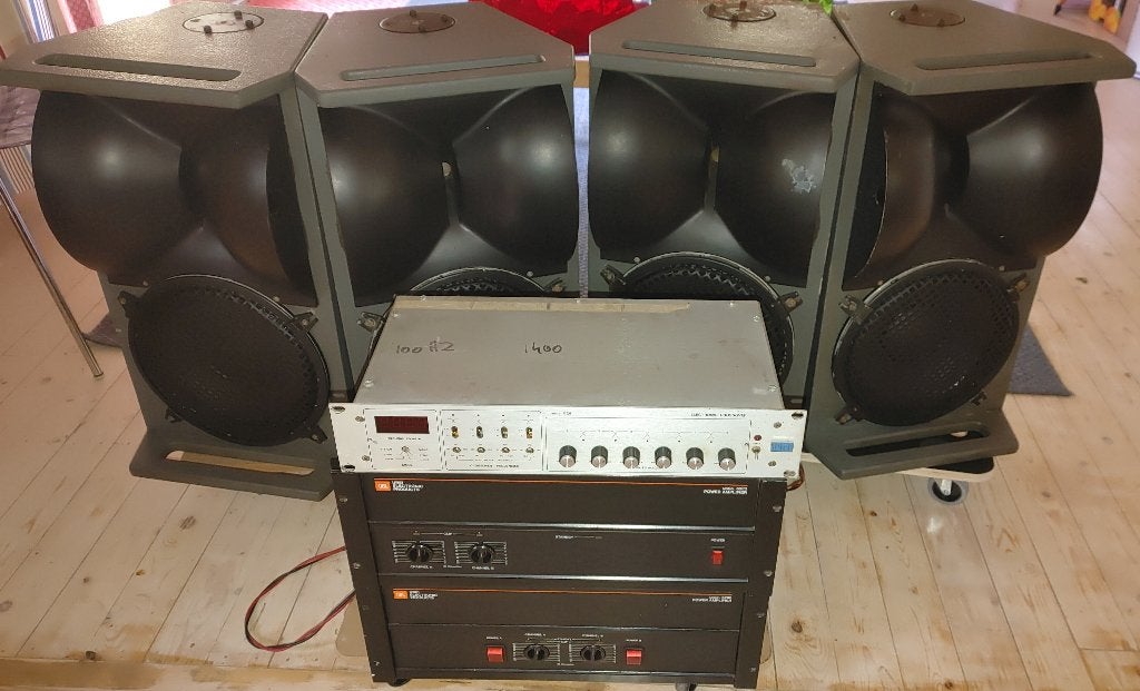 JBL/UREI 4726 Sound Power Speakers set, Audio, Tv en Foto, Luidsprekers, Gebruikt, JBL, Overige typen, Ophalen