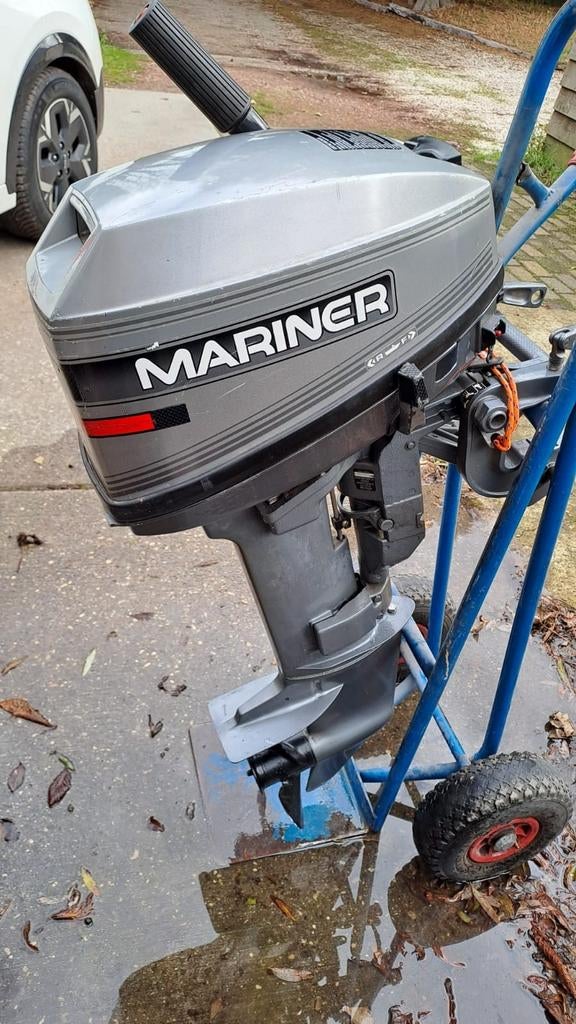 Buitenboordmotor Mariner 8PK in goede staat, 2 tact., Ophalen, Gebruikt, 5 tot 10 pk, Buitenboordmotor