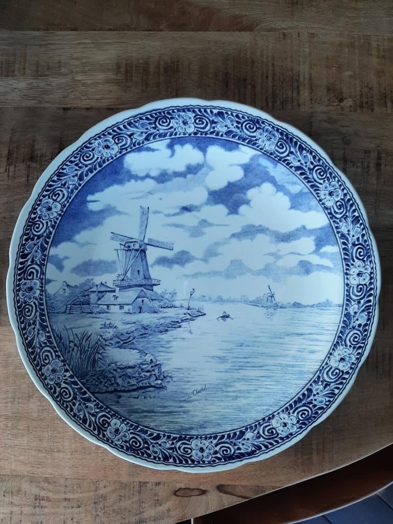 (Wand)bord Delfts Blauw, Ophalen