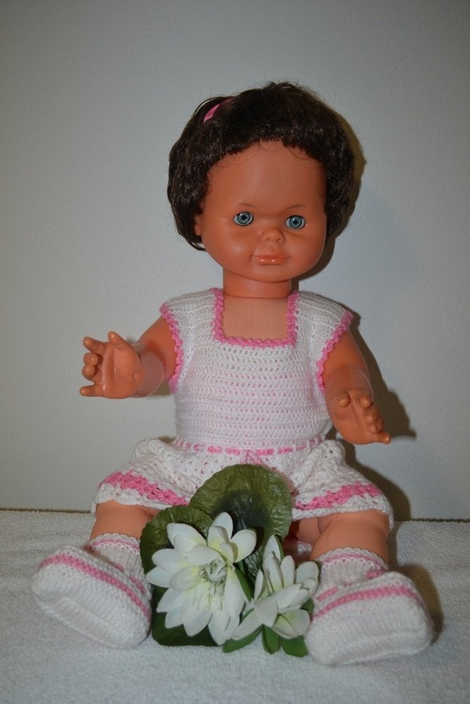 Mooie Lissie Batz pop uit de jaren ca. 1970 NR 8707, Ophalen of Verzenden, Zo goed als nieuw, Pop