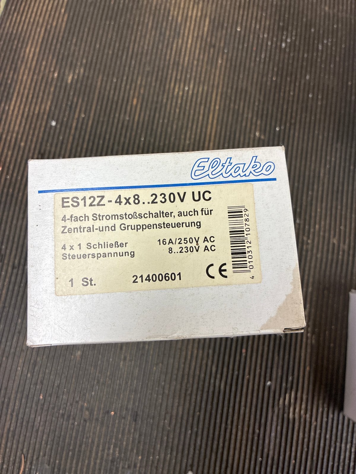 Eltako ES12Z-4x8..230V UC Stroomstootrelais, Ophalen of Verzenden, Nieuw, Overige merken, Relais