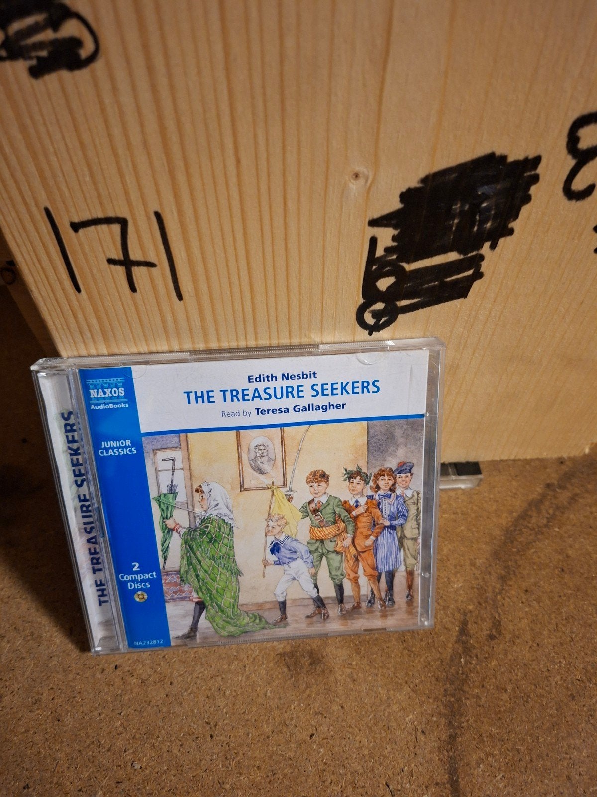 The Treasure Seekers - Edith Nesbit (Audioboek CD), Ophalen of Verzenden, Zo goed als nieuw, Edith Nesbit, Fictie