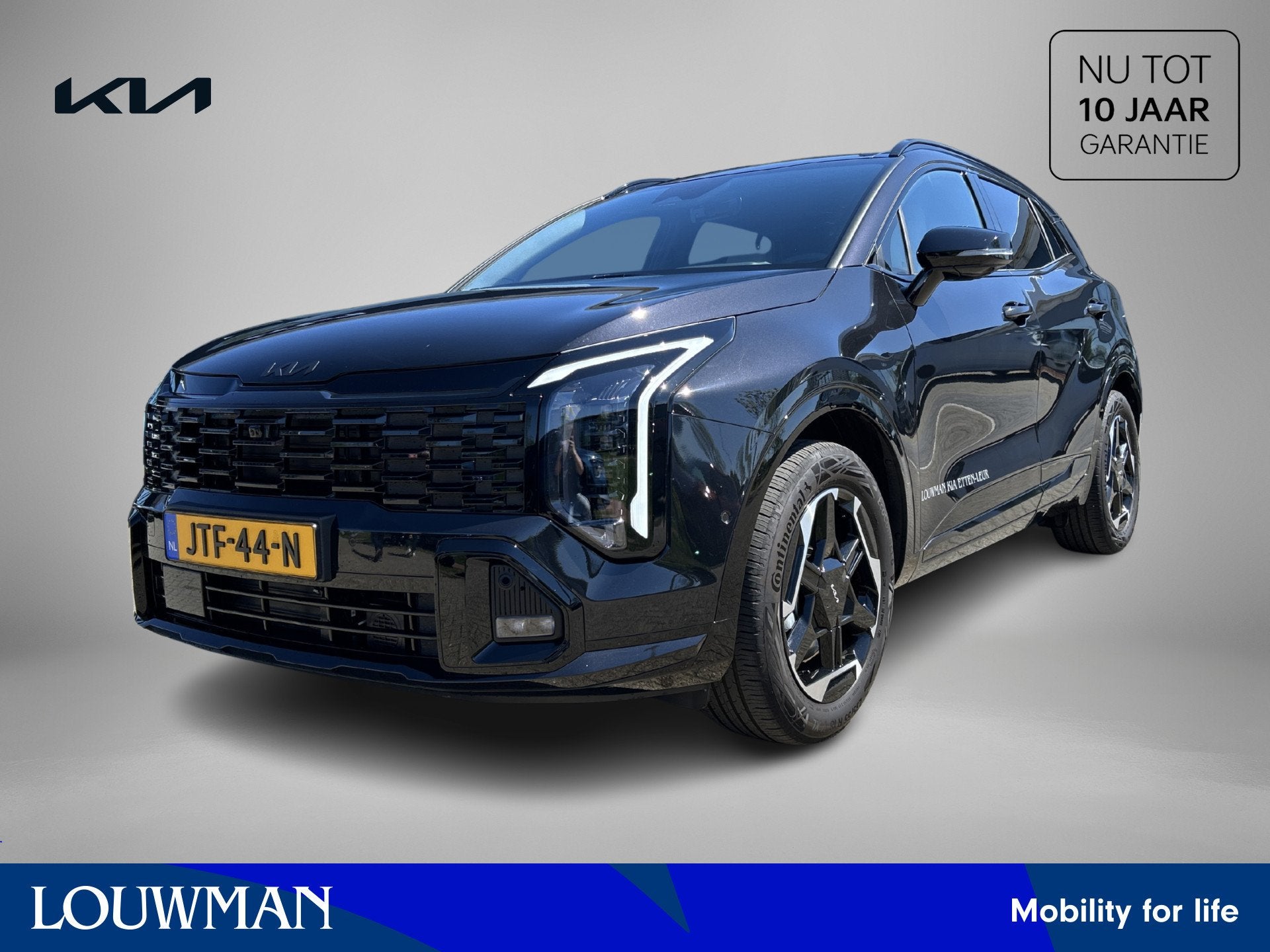 Kia Sportage 1.6 T-GDi Hybrid GT-PlusLine (bj 2026), Auto's, Gebruikt, 4 cilinders, Zwart, Origineel Nederlands
