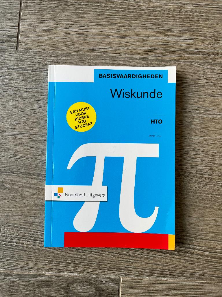 Wiskunde basisvaardigheden, Boeken, Ophalen of Verzenden, Zo goed als nieuw, Noordhoff Uitgevers