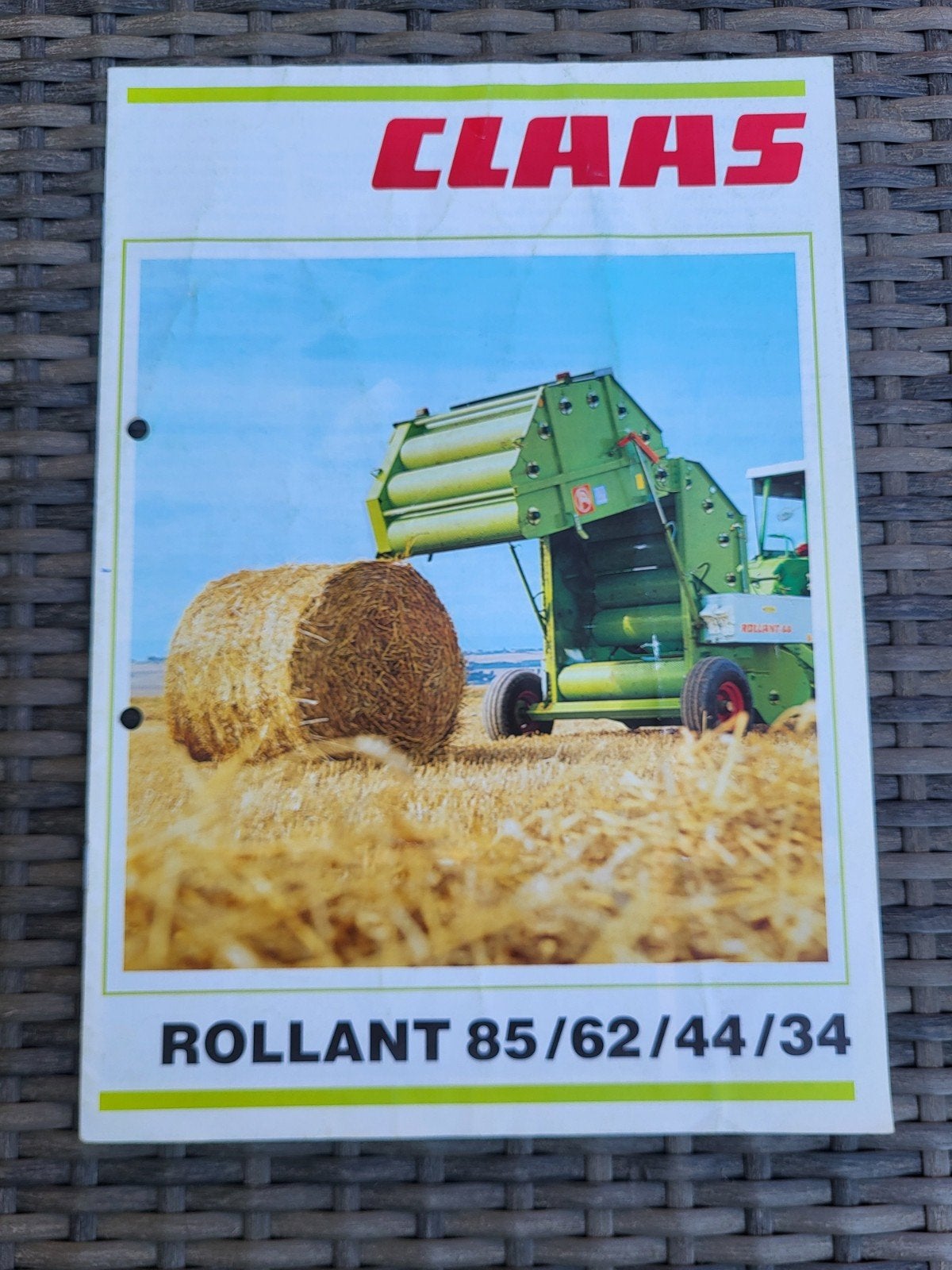 tractor folder Claas Rollant 85/62/44/34, Ophalen of Verzenden