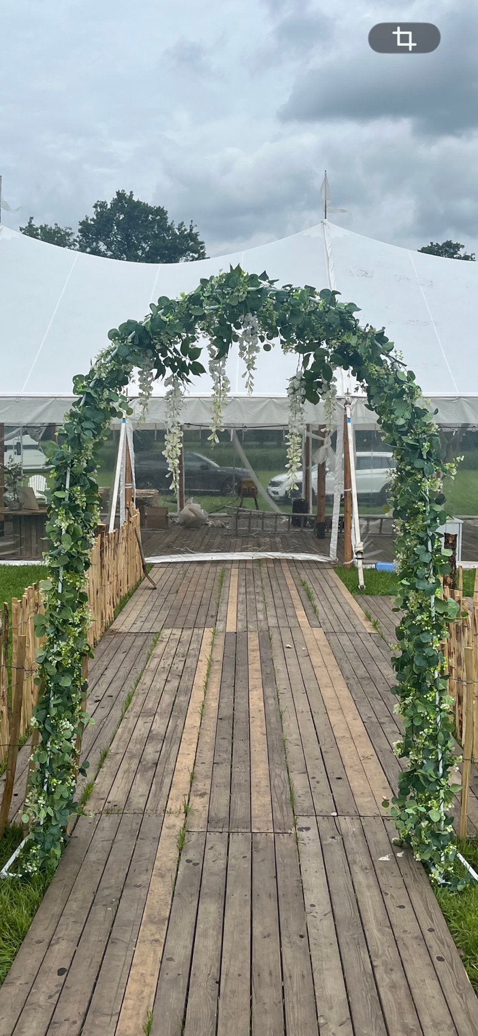 Complete bruiloft decoratiepakket voor ceremonie & feest, Ophalen, Gebruikt, Versiering, Geboorte of Huwelijk
