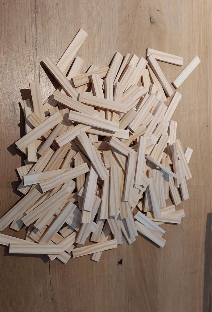 Houten bouwblokjes - geen echt Kapla, Ophalen of Verzenden, Gebruikt, Overige merken