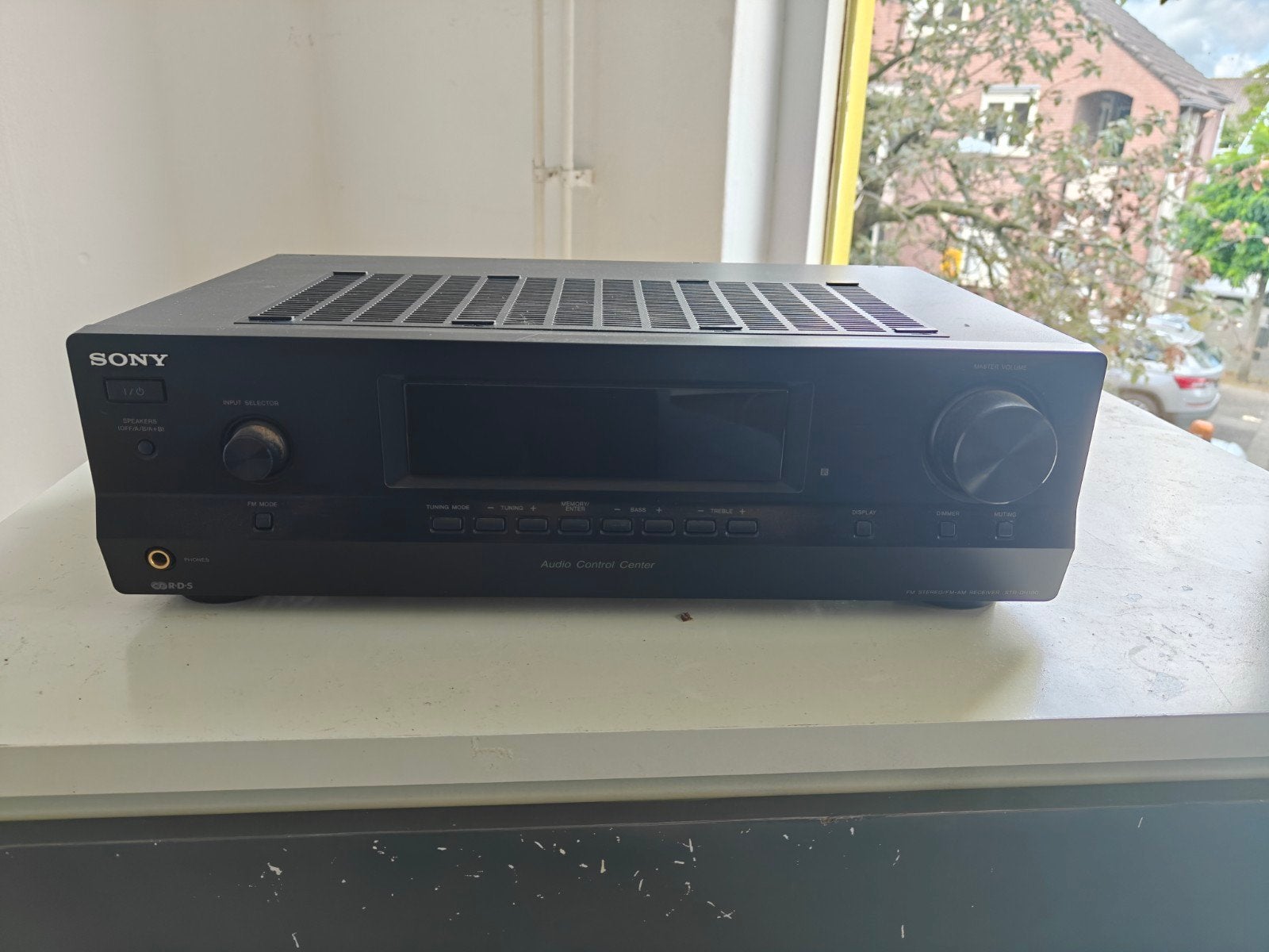 Sony STR-DH100 FM Stereo/FM-AM Receiver - 200W, Ophalen, Gebruikt, Sony, 120 watt of meer