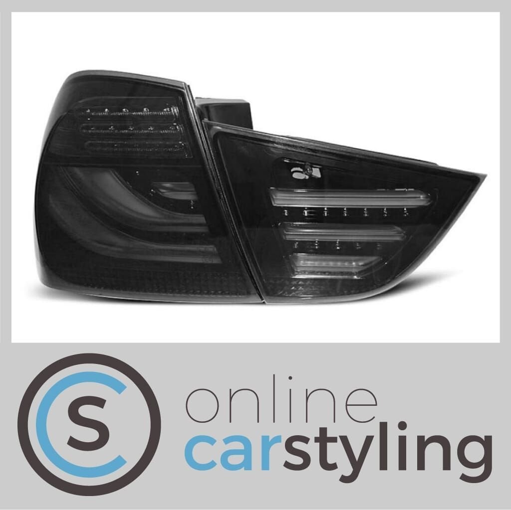 LED Achterlichten BMW 3-Serie E90 Zwart Lightbar Design, -, -, Nieuw, Ophalen of Verzenden