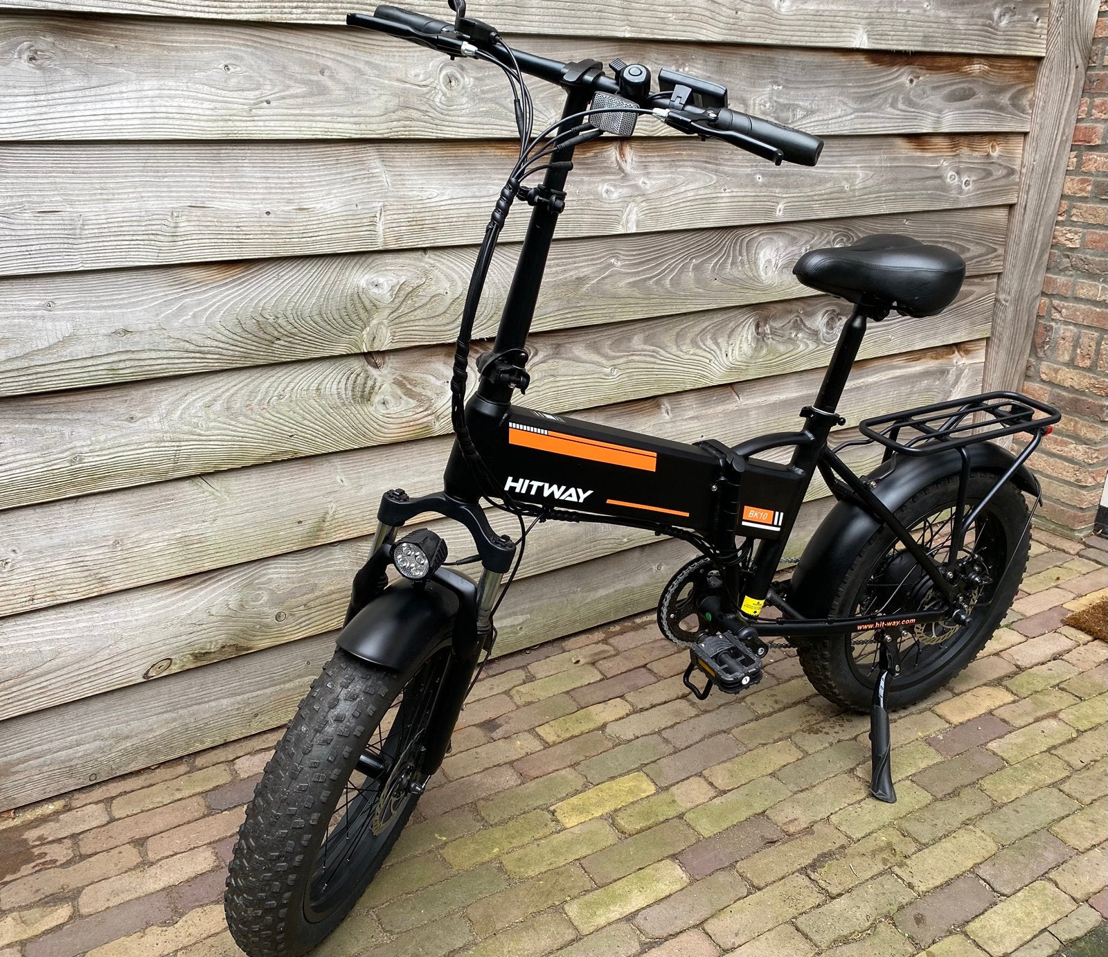 HITWAY BK10 opvouwbare elektrische fatbike, Ophalen, Zo goed als nieuw, 20 inch of meer