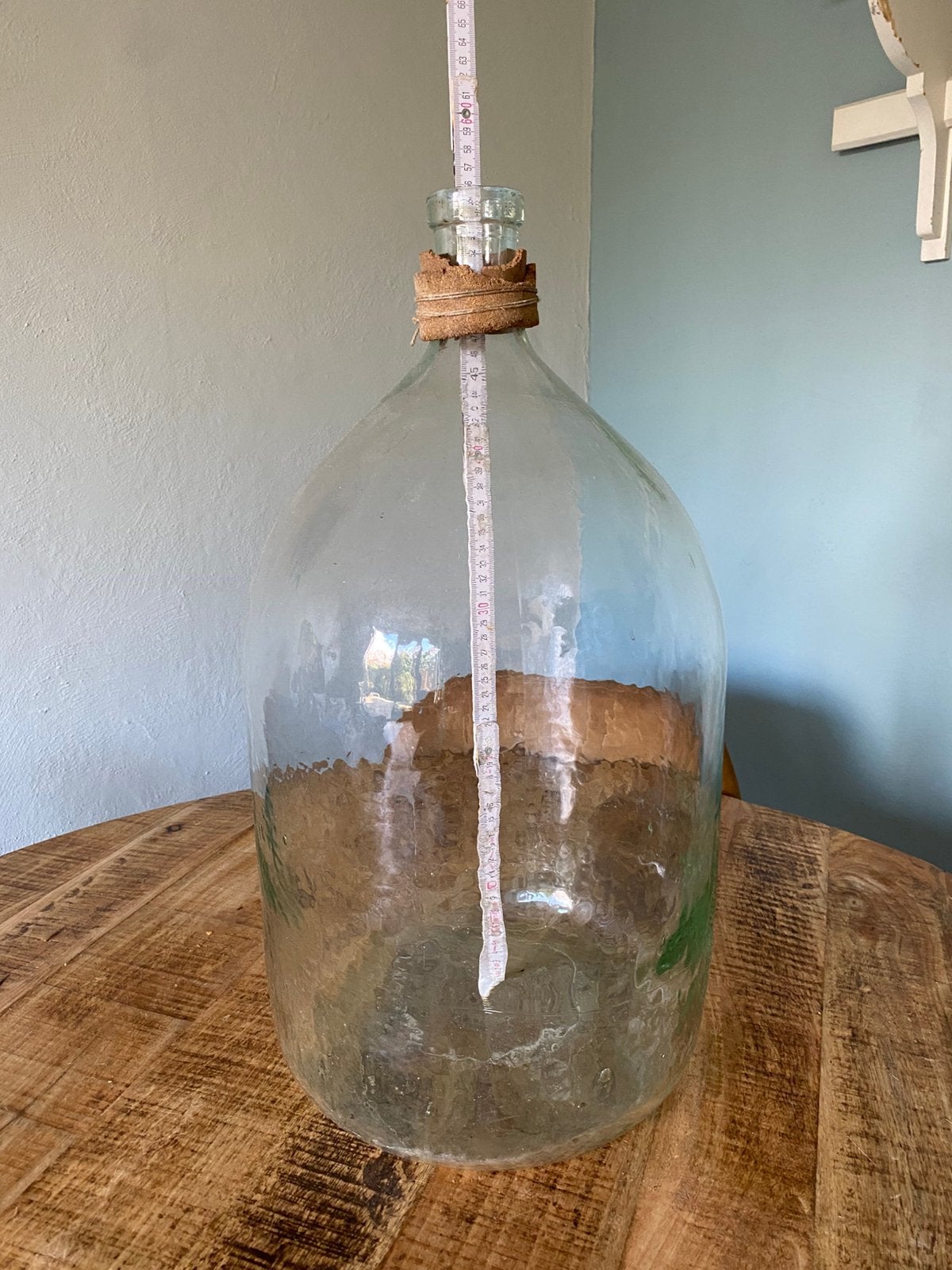 SALE Grote gistfles brocante Fles bonbonne Mandfles, Ophalen