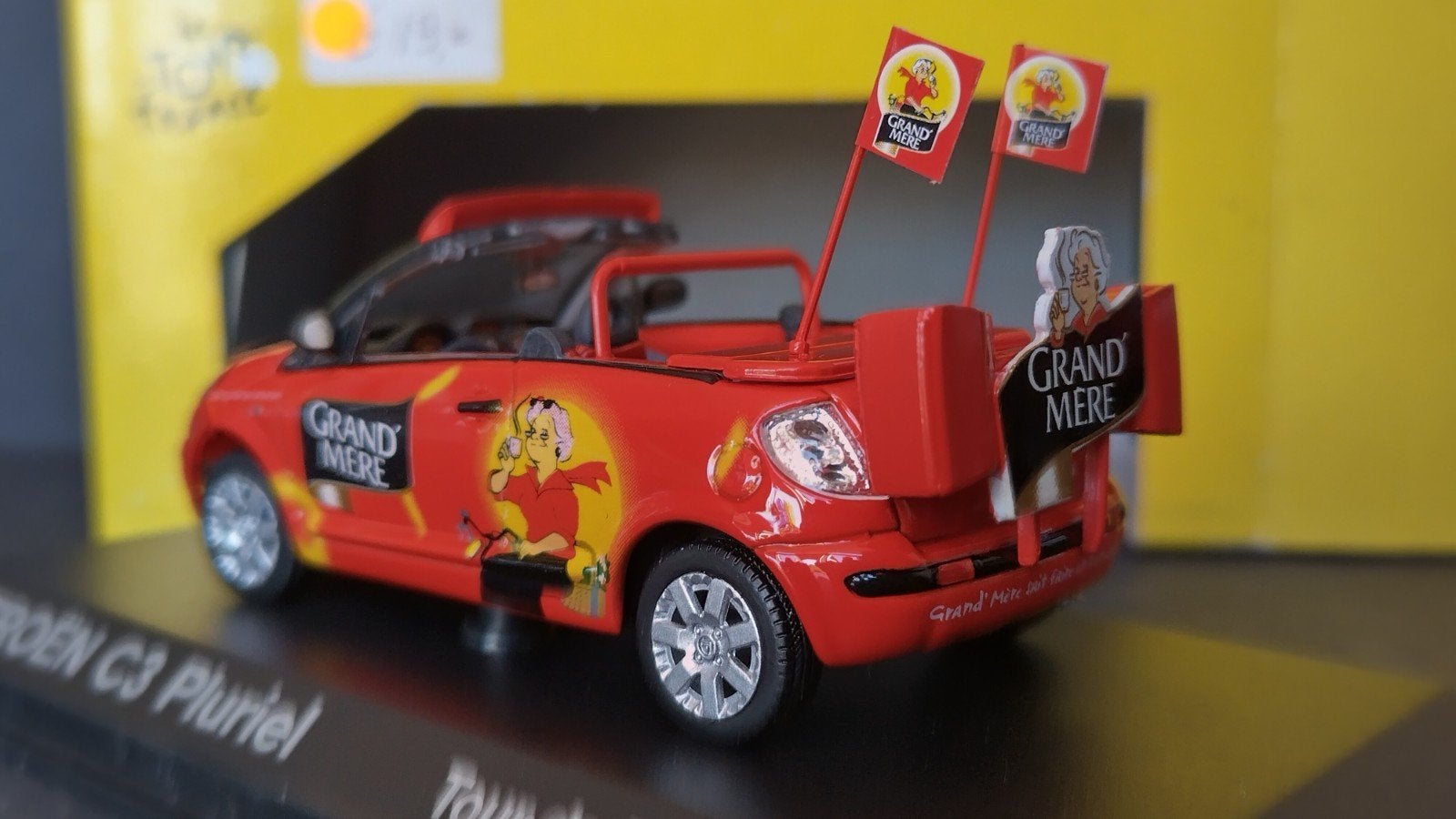 Citroen C3 Pluriel Tour de France 1:43 Norev Pol, Auto, Verzenden, ., Nieuw