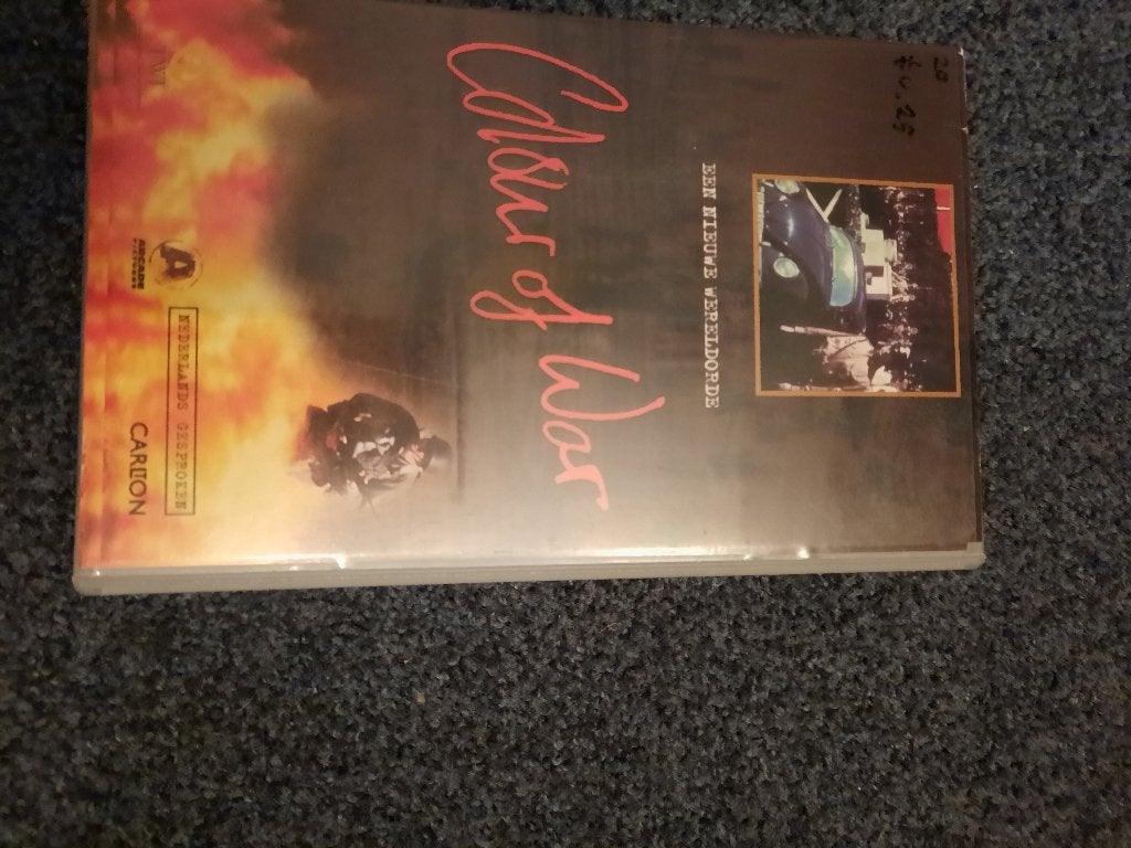 COLOURS OF WAR! Speelfilm Docu. Op VIDEO!, Cd's en Dvd's, Documentaire, Verzenden, Zo goed als nieuw, Vanaf 6 jaar