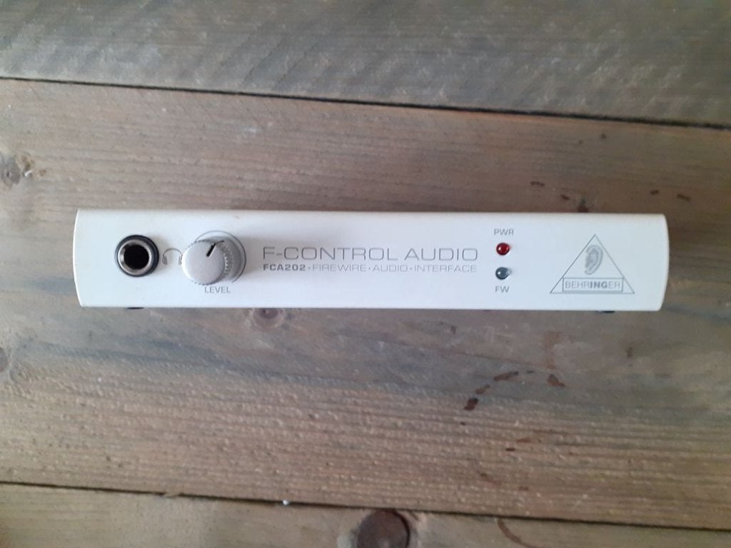 Behringer FCA202 F-control audio audio interface, Ophalen of Verzenden, Gebruikt