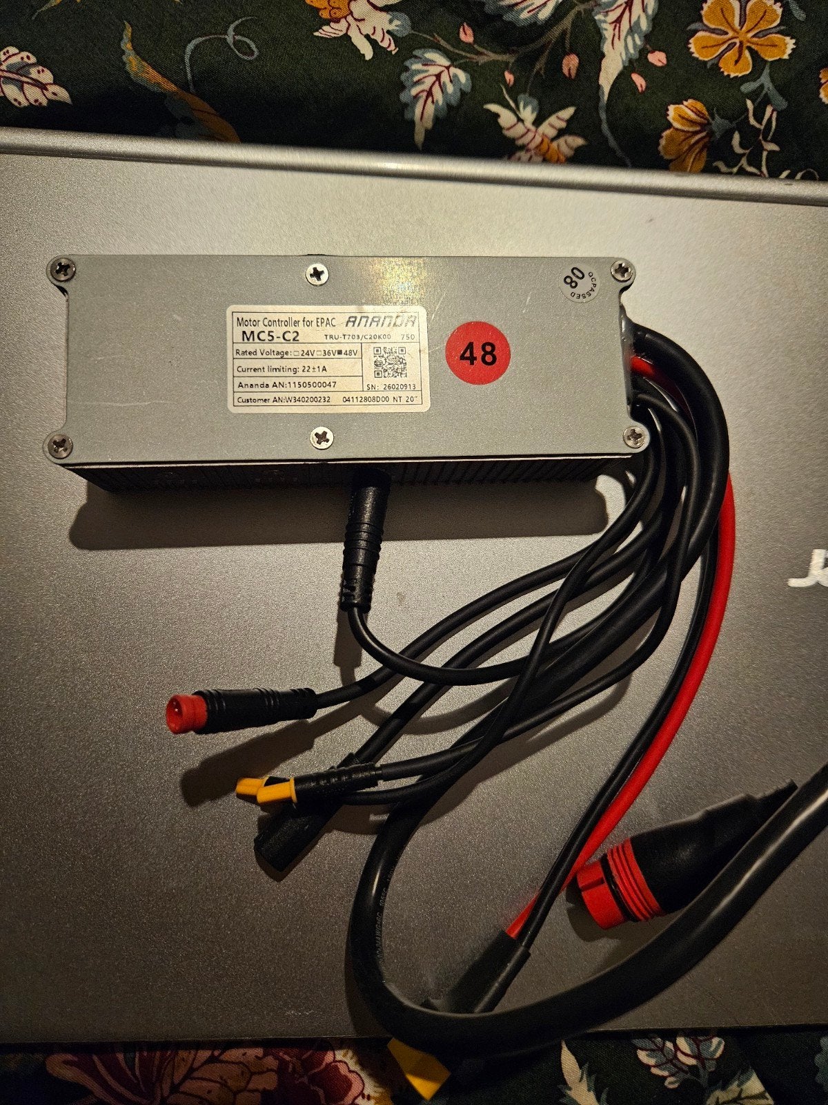 Ananda Motor Controller MC5-C2 voor E-bike (24V-48V), Elektrische fiets, Ananda, Overige materialen, Nieuw