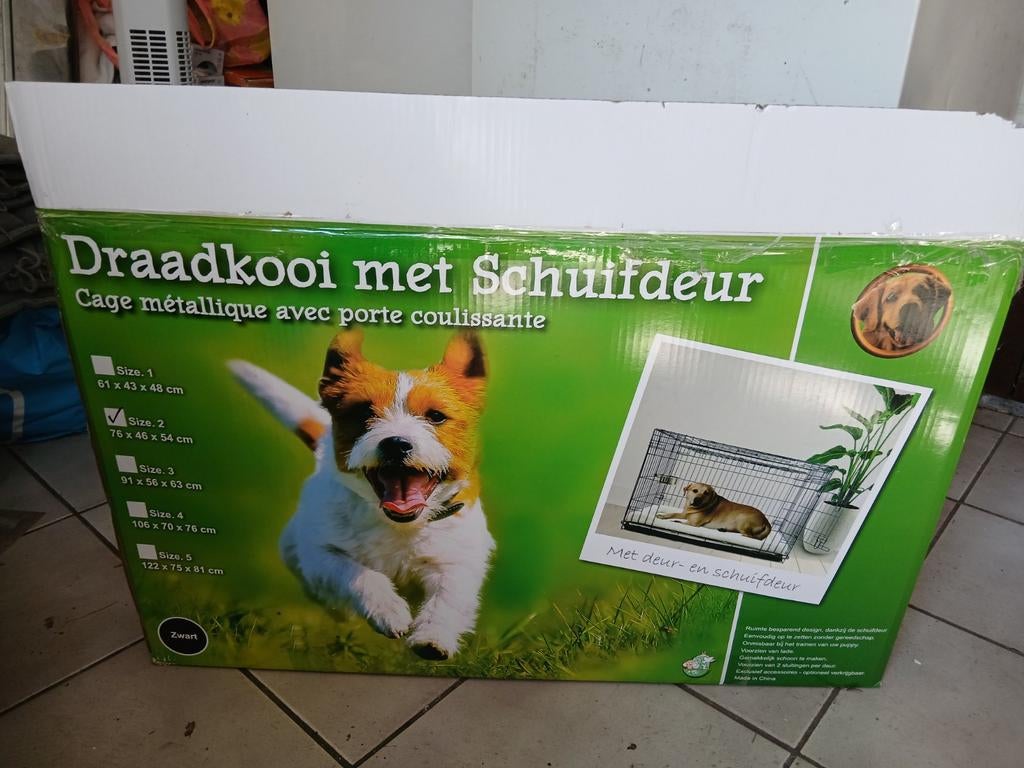 Bench maat 2 te koop maten zijn 76x46x54, Dieren en Toebehoren, Ophalen, Nieuw