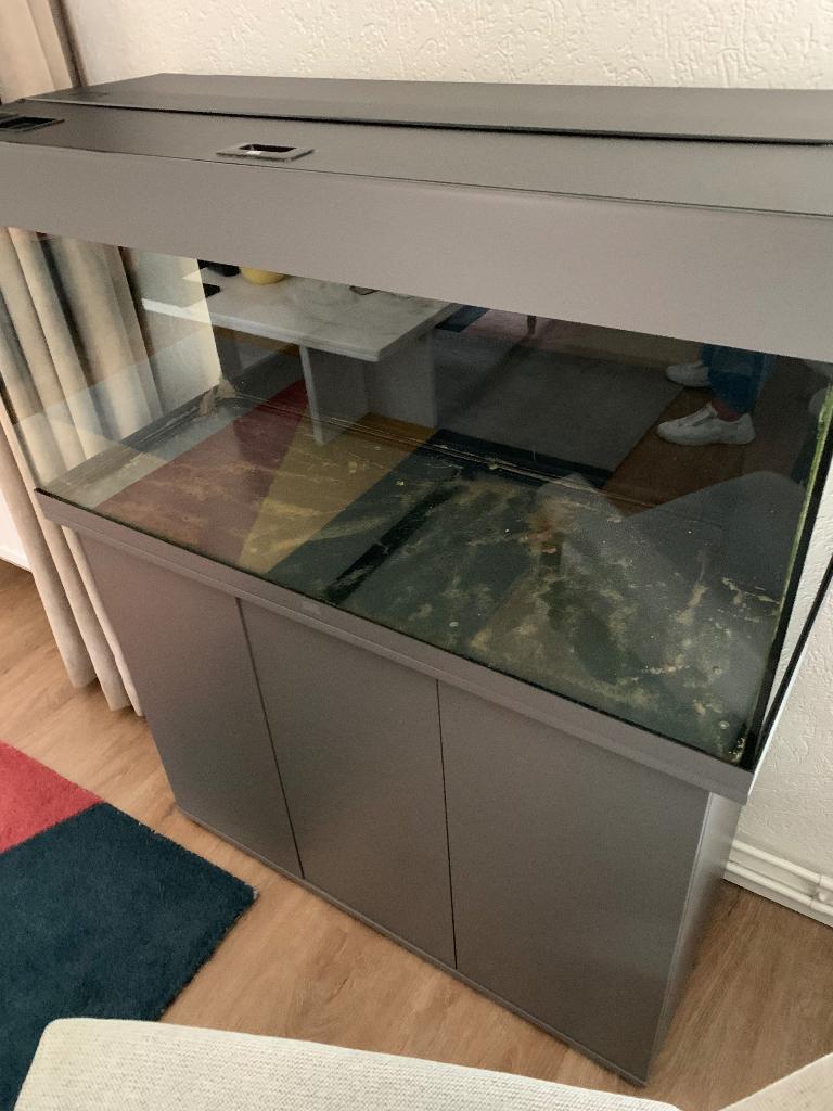 Juwel 180 aquarium met toebehoren, Ophalen, Gebruikt, Inclusief deksel, Leeg aquarium