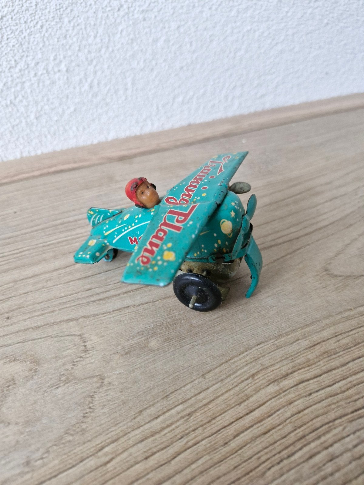 Blikken vliegtuigje uit de jaren 50/ 60, Ophalen of Verzenden
