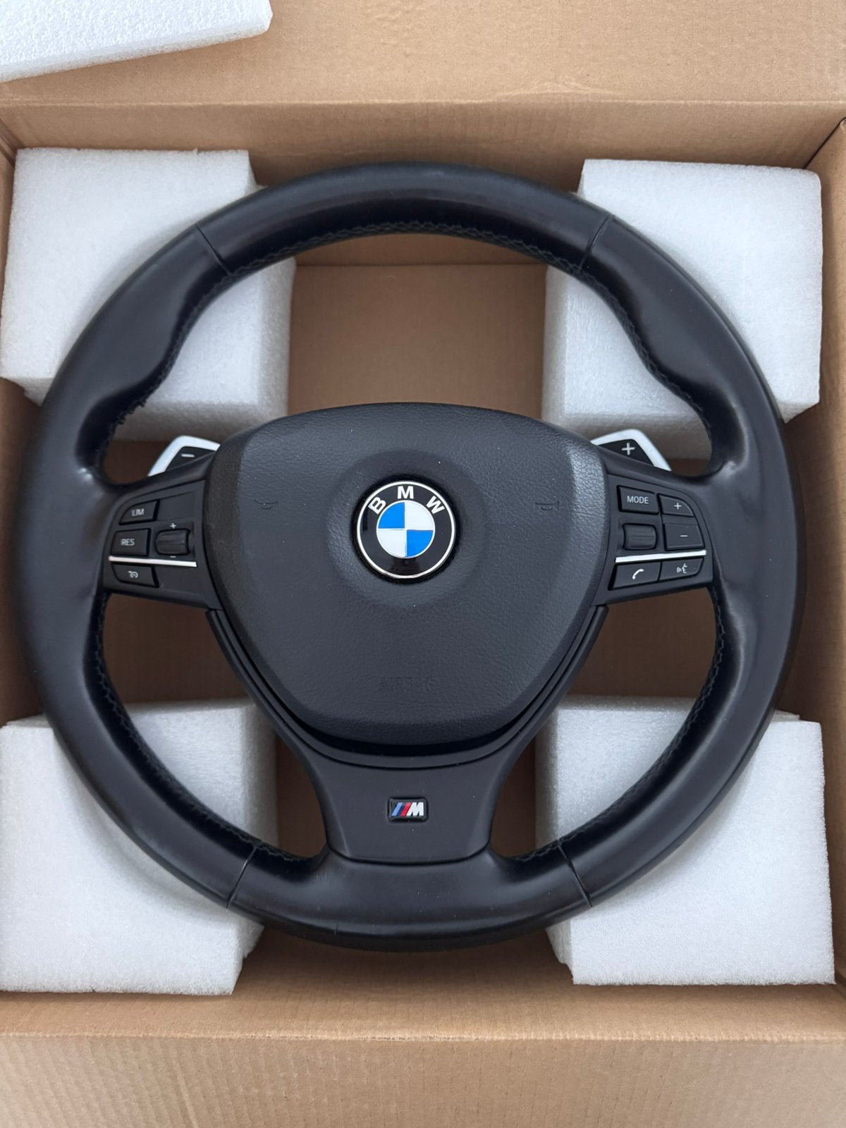 Bmw f10 / f11 m stuur met flippers, Ophalen, Gebruikt, BMW