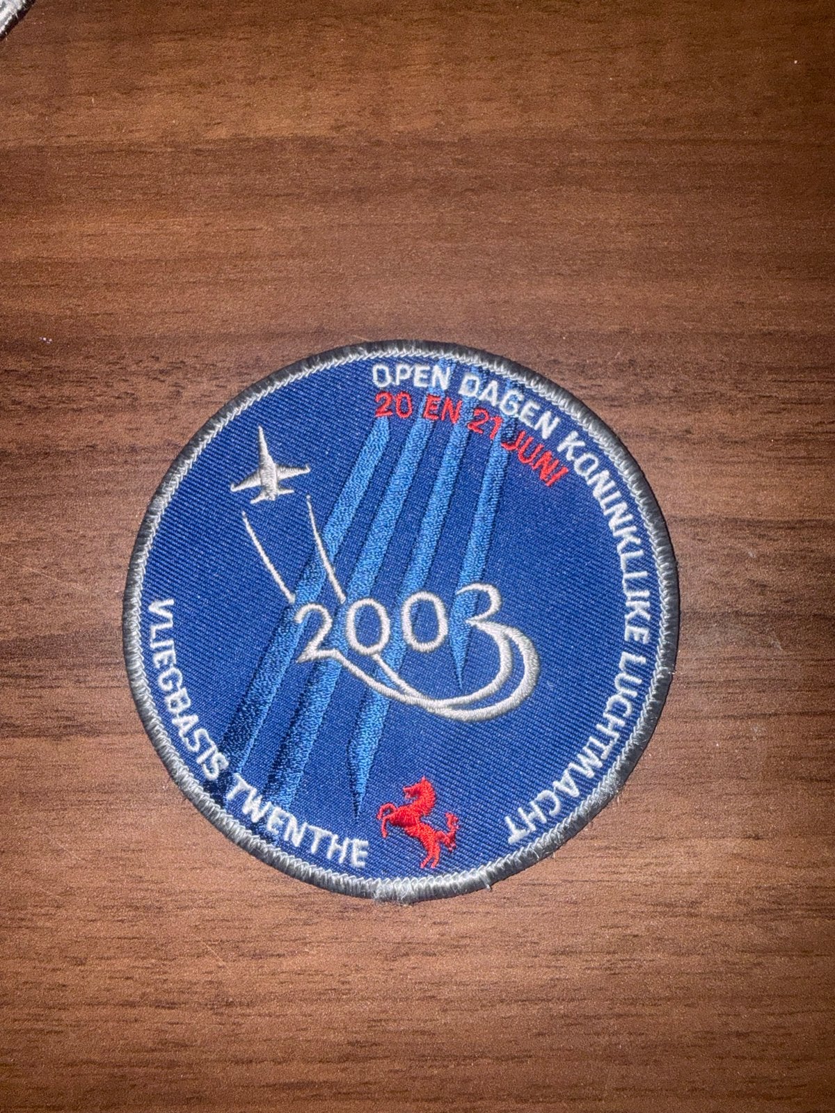 Patch Open Dagen Koninklijke Luchtmacht Vliegbasis Twenthe 2, Verzamelen, Verzenden, Zo goed als nieuw, Overige typen
