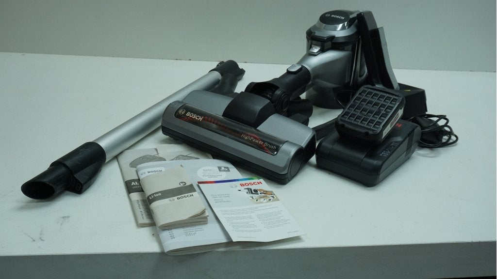 Bosch BCS812INF Steelstofzuiger, Witgoed en Apparatuur, Stofzuigers, Ophalen of Verzenden, Niet ingevuld, Niet ingevuld, Niet ingevuld