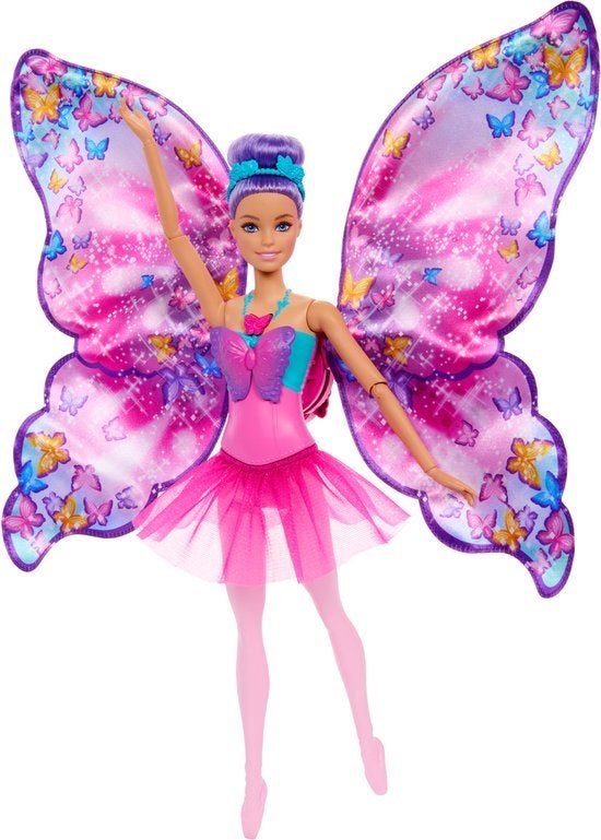 Barbie Dans- en Fladderpop – Magische Vlindervleugels, Barbie, Nieuw, Ophalen of Verzenden, Www.loods56.nl
