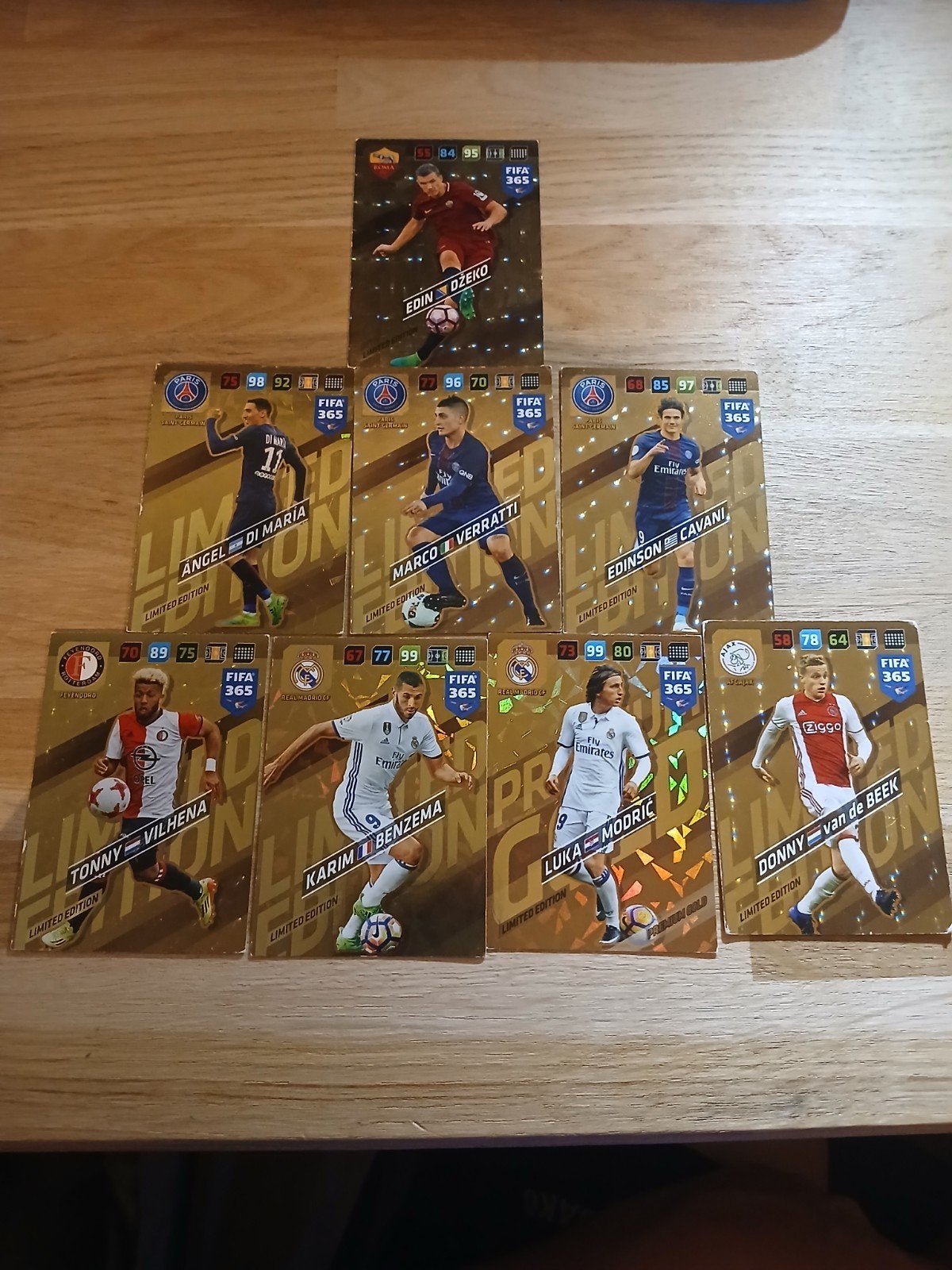 FIFA 365 Limited Edition kaarten 2017/2018 (ook los), Ophalen of Verzenden, Zo goed als nieuw, Overige sporten, Spelerskaart