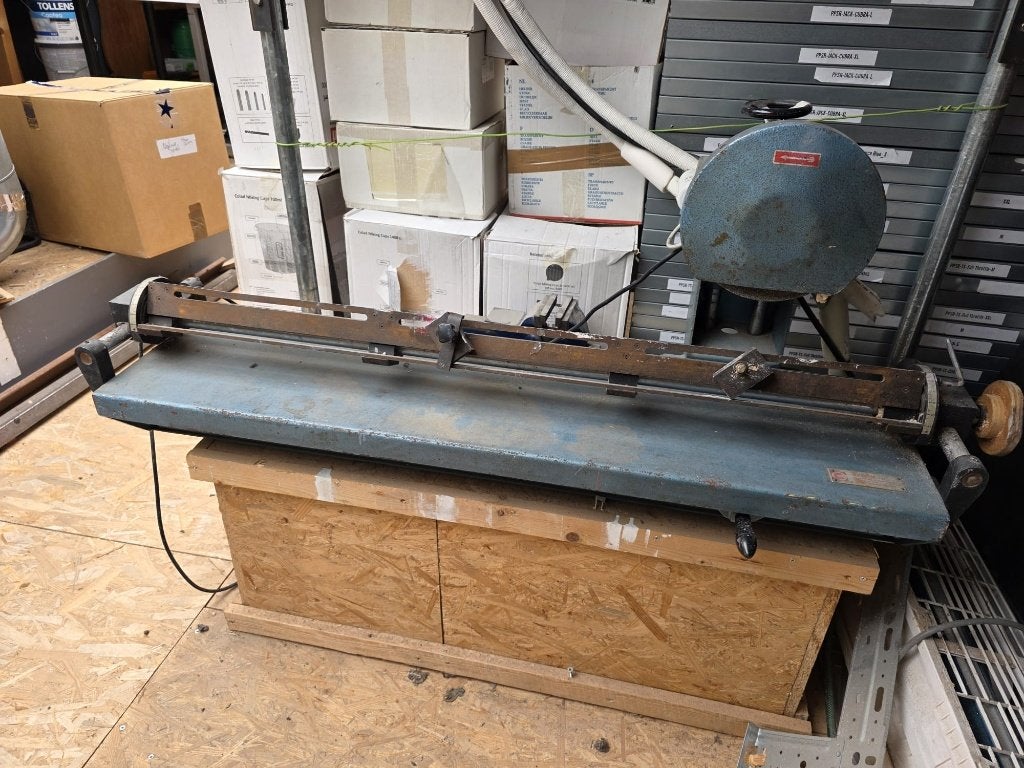 Professionele rakelslijpmachine zeefdruk – 112 c, Ophalen, Gebruikt
