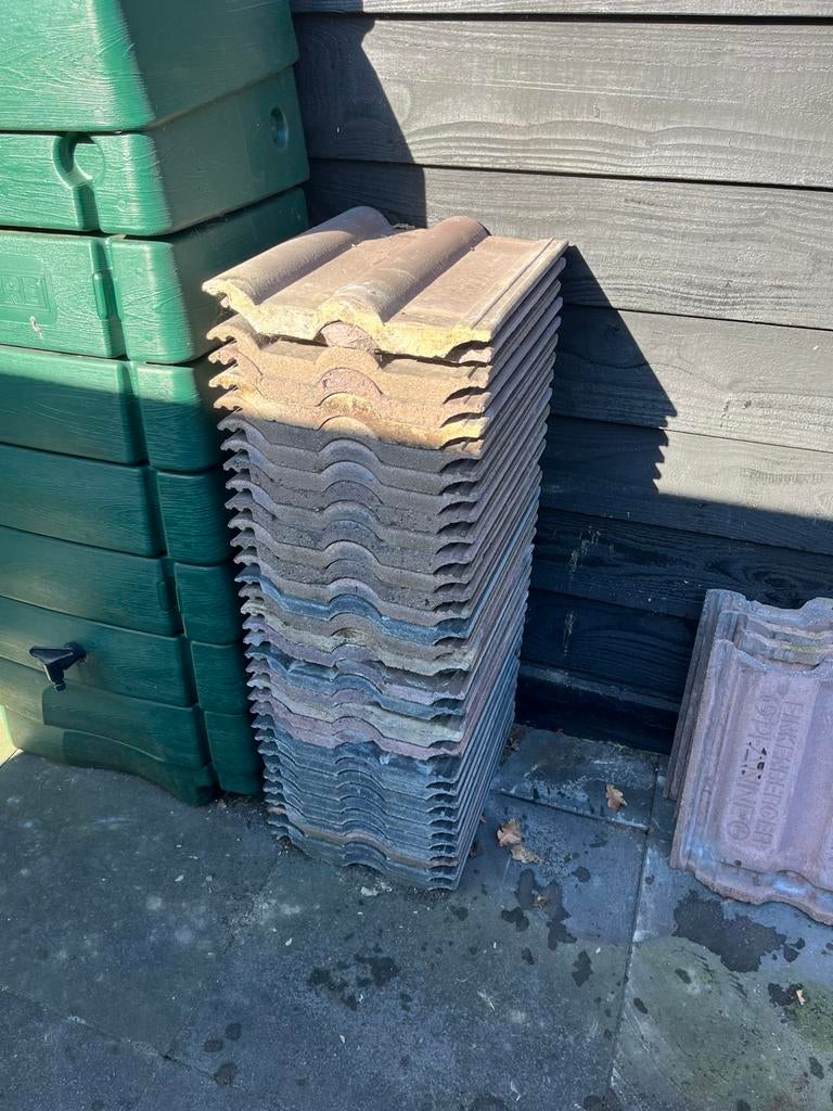 Dakpannen finkenberger pfanne, Doe-het-zelf en Verbouw, Dakpannen en Dakbedekking, Ophalen, Steen of Klei, Zo goed als nieuw, 15 m² of meer