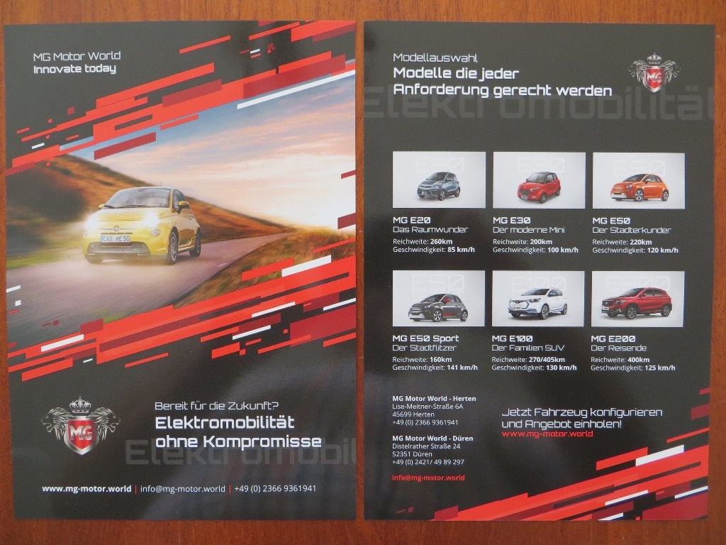 MG E20 E30 E50 E100 E200 (MG Motor World) (2019), Boeken, Ophalen of Verzenden, Nieuw, Overige merken