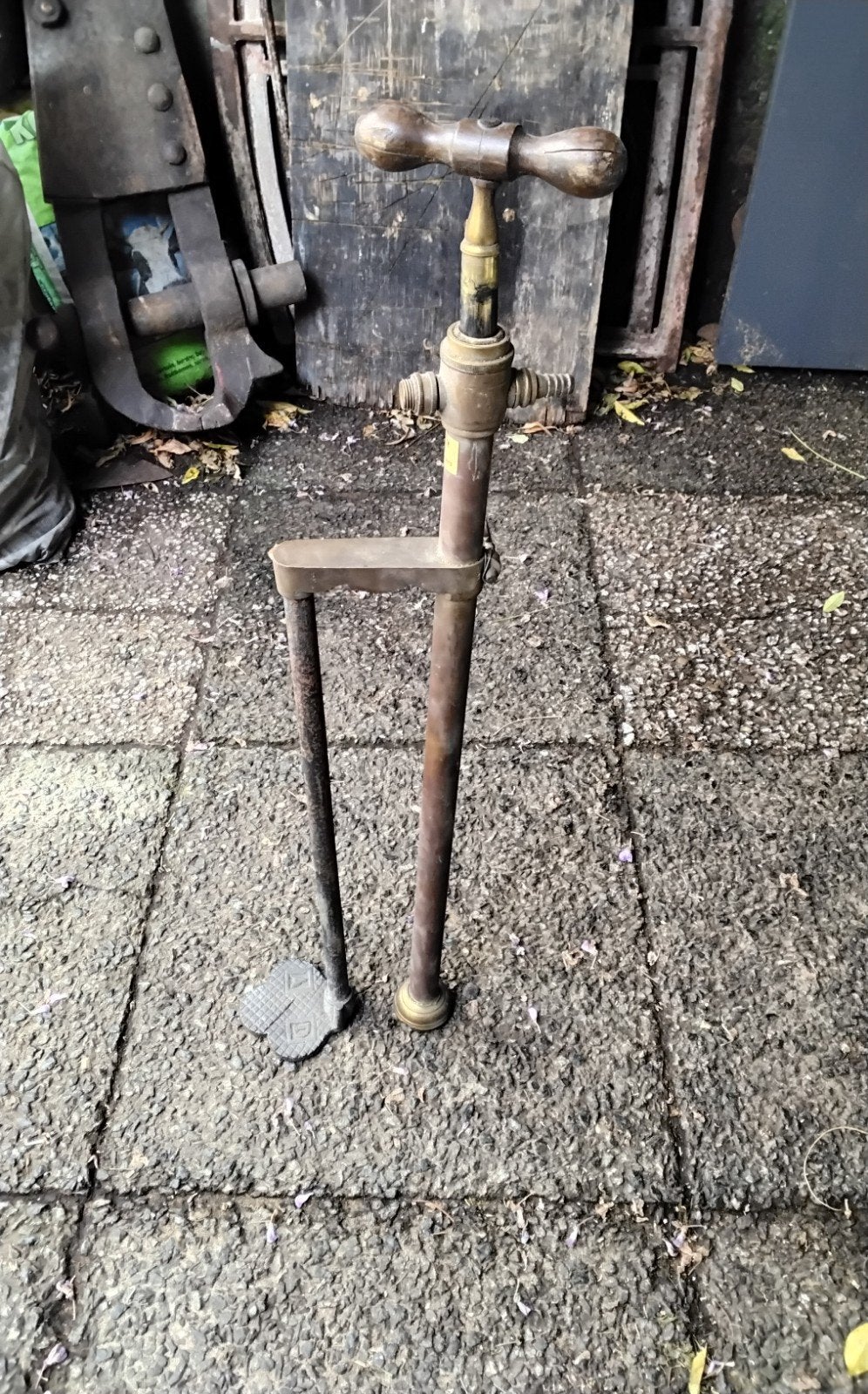 Antieke Fietspomp - Decoratief en Authentiek, Ophalen of Verzenden