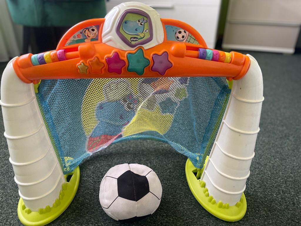 Voetbaldoel met een bal, Ophalen of Verzenden, Gebruikt, 2 tot 4 jaar