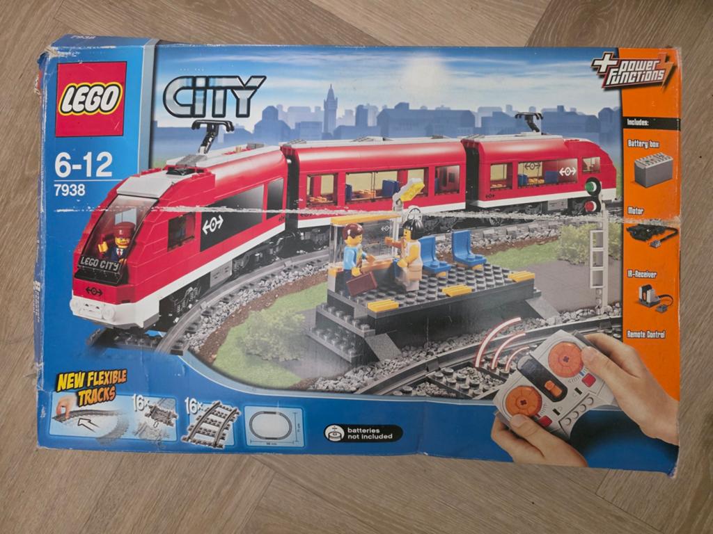 Lego city trein, Ophalen of Verzenden, Elektrisch, Overige merken