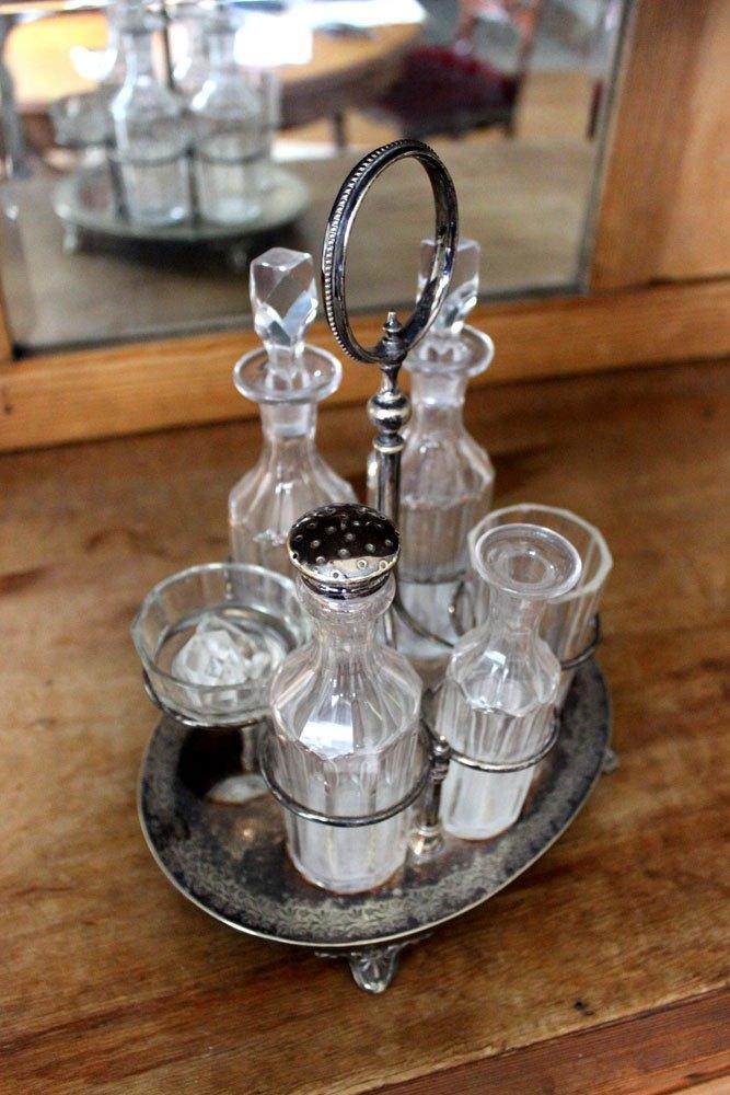 Kristallen Tafelset, Antiek en Kunst, Antiek | Glas en Kristal, Ophalen of Verzenden