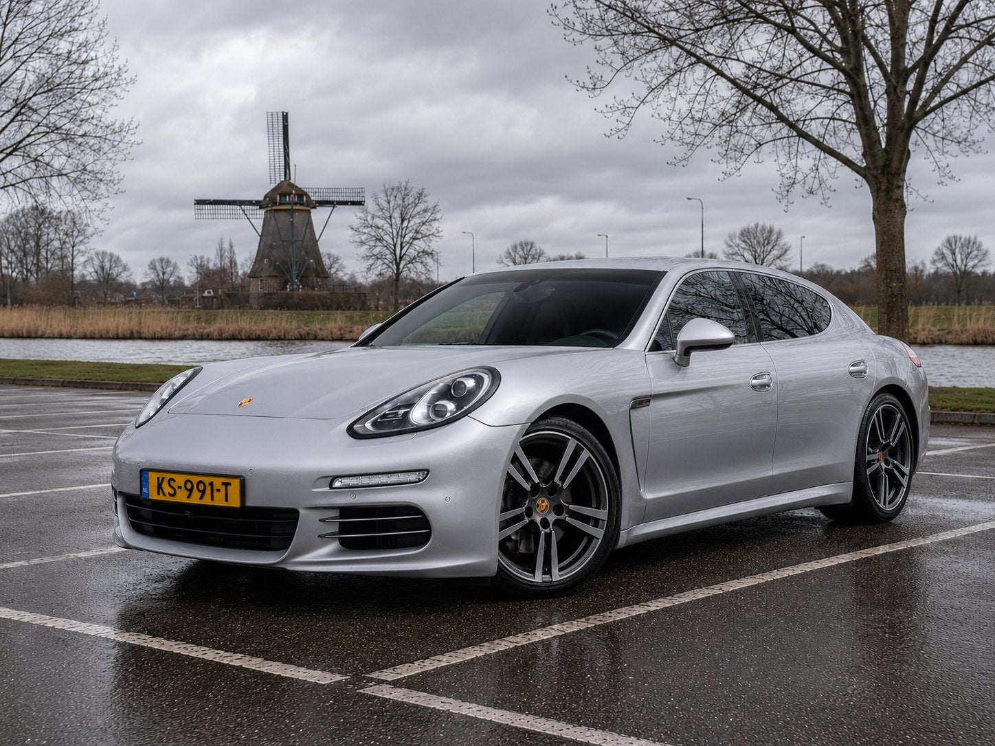 Porsche Panamera 4S 3.0 V6 PDK 2015 360 FULL OPTIONS SPORTC, Automaat, Zwart, 4 stoelen, 120 €/maand