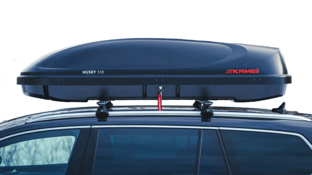Dakkoffer 510 liter Kamei Husky mat zwart, Auto diversen, Dakkoffers, Ophalen, Nieuw