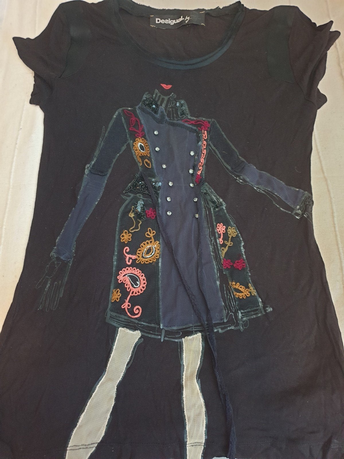 Desigual by Desigual shirt maat S, Desigual, Ophalen of Verzenden, Gedragen, Maat 36 (S)