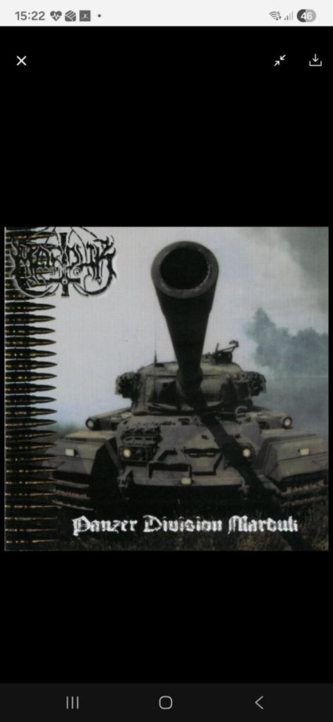 Marduk - Panzer Division (CD) Black Metal, Ophalen of Verzenden, Gebruikt