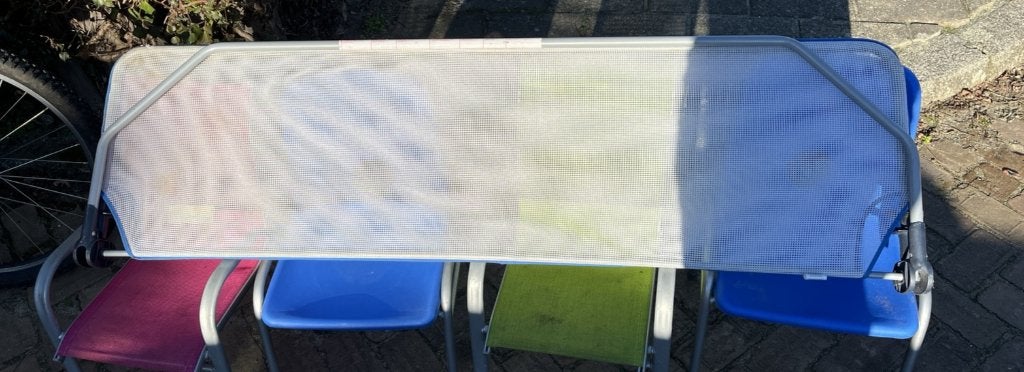 Bedhek, Ophalen, Gebruikt, 140 tot 160 cm, 70 tot 85 cm