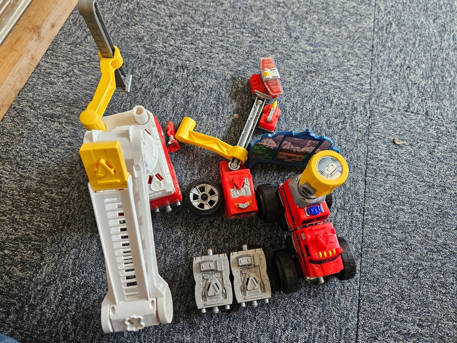 Matchbox magna wheels fire stomper Speelset, Ophalen of Verzenden, Zo goed als nieuw
