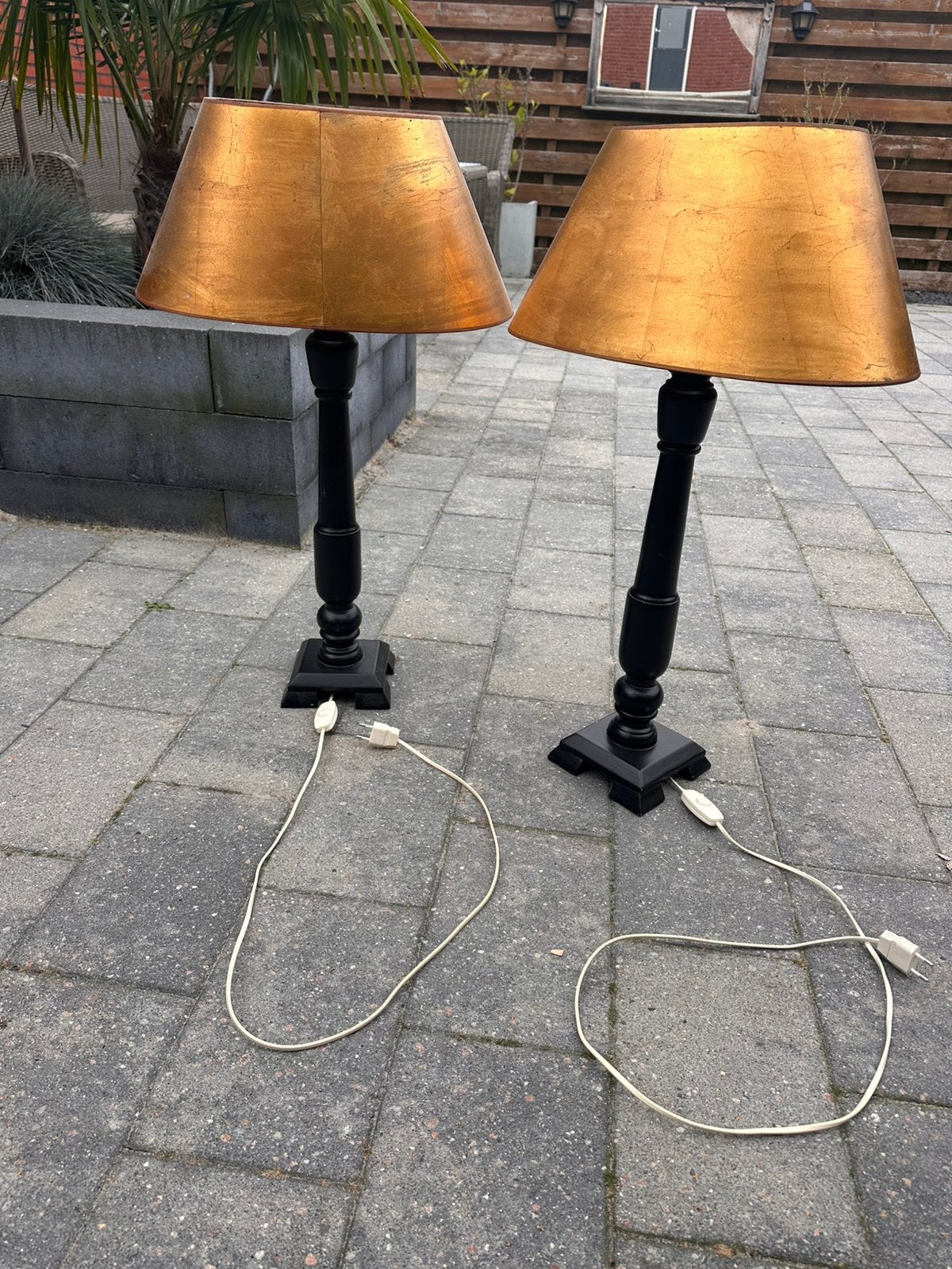 2 tafellampen, Ophalen, Gebruikt