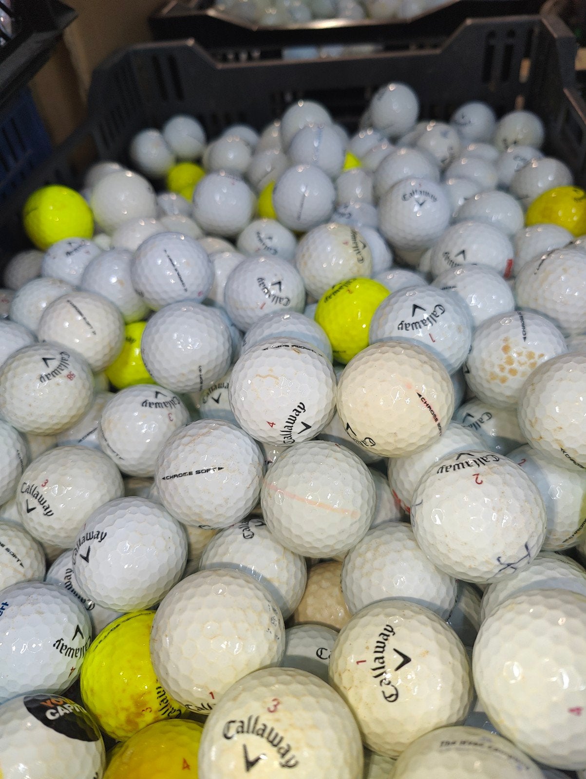 Callaway chrome soft golfballen 100 stuks, Ophalen of Verzenden, Bal(len), Callaway