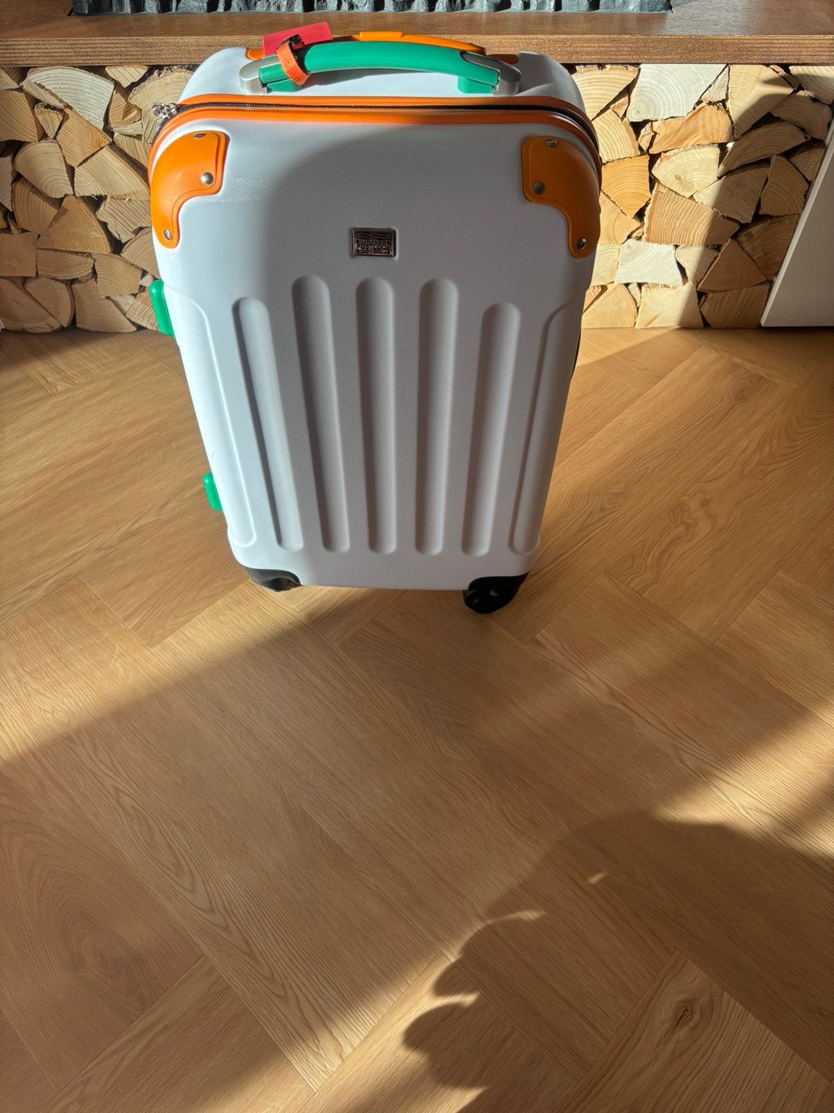 2 postcode loterij koffertjes / trolleykoffer, 50 tot 60 cm, Hard kunststof, Ophalen of Verzenden, Zo goed als nieuw