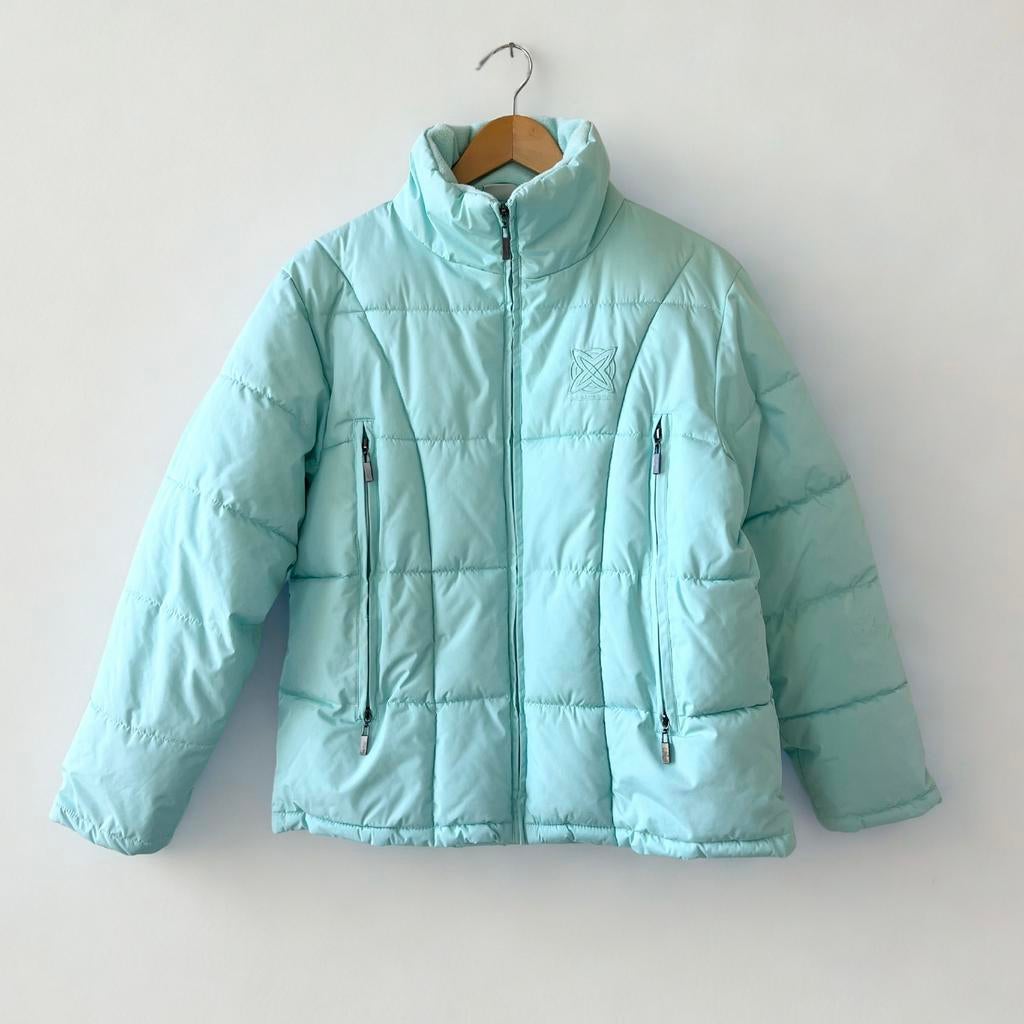 Casual Clothing winterjas lichtblauw, maat M, Kleding | Dames, Ophalen of Verzenden, Zo goed als nieuw, Maat 38/40 (M), Blauw