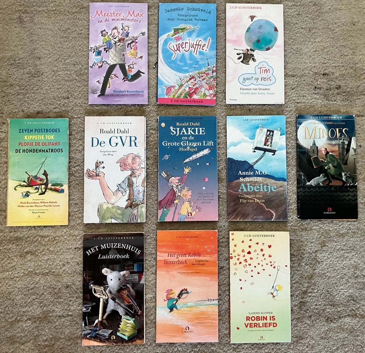 Luisterboeken / verhalen voor kinderen - 11 stuks -, Ophalen of Verzenden, Zo goed als nieuw