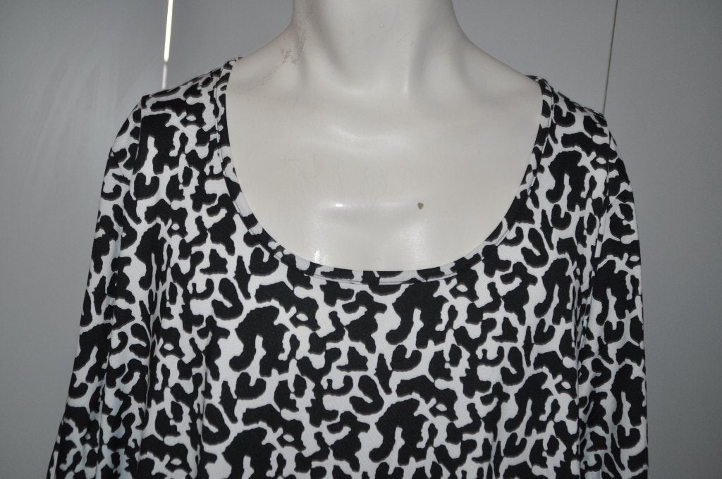 XYZ88 Yoek Tuniek maat 58 / 60 zwart wit, Yoek, Ophalen of Verzenden, Zo goed als nieuw, Blouse of Tuniek