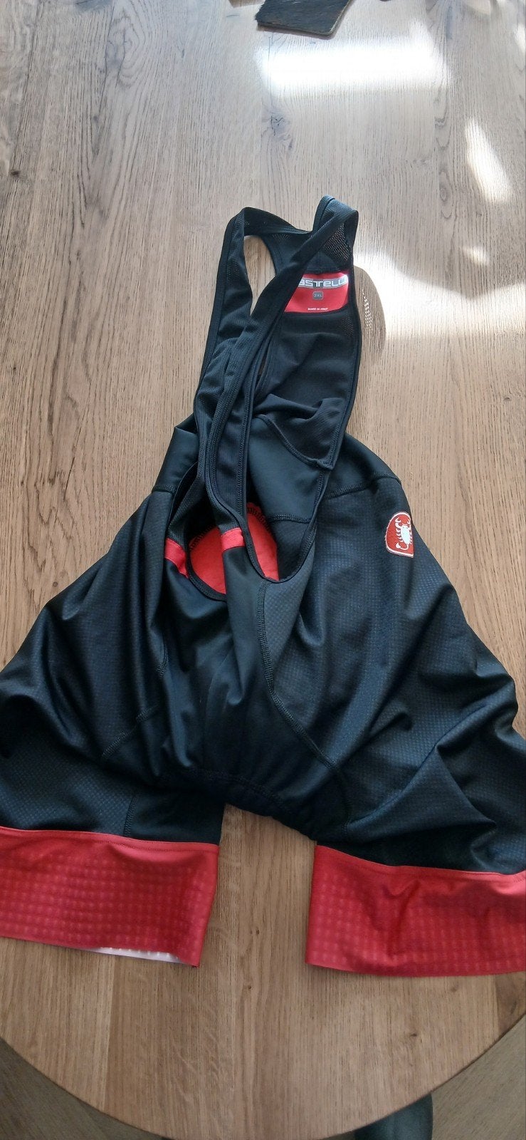 Castelli Fietsbroek met bretels - Maat 2XL, Castelli, Zo goed als nieuw, Heren, XXL
