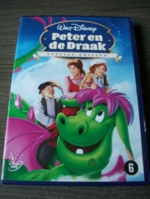 Walt Disney Peter en de draak rugnummer 26 in nieuwstaat, Tekenfilm, Verzenden, Amerikaans, Nederlands
